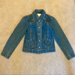 Ann Taylor LOFT Denim Jacket - Size 0P